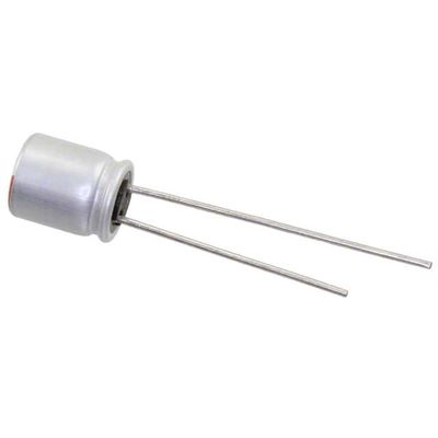 8 mm lengte Polar Aluminium Polymer Capacitor RS80J331MDNASQ Radiële beëindiging