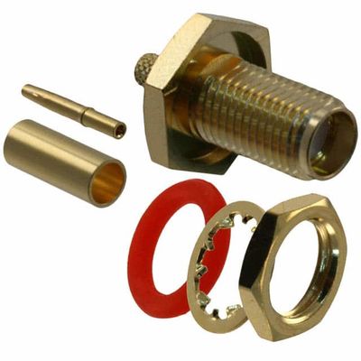 Ruimtebesparing 132284 Coaxiale connectoren met hoge dichtheid voor automobiel